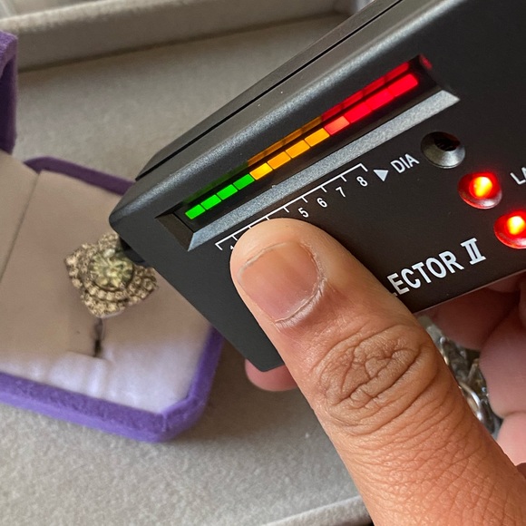 Blooming Flower Moissanite Diamond Engagement Ring - Picture 10 of 17